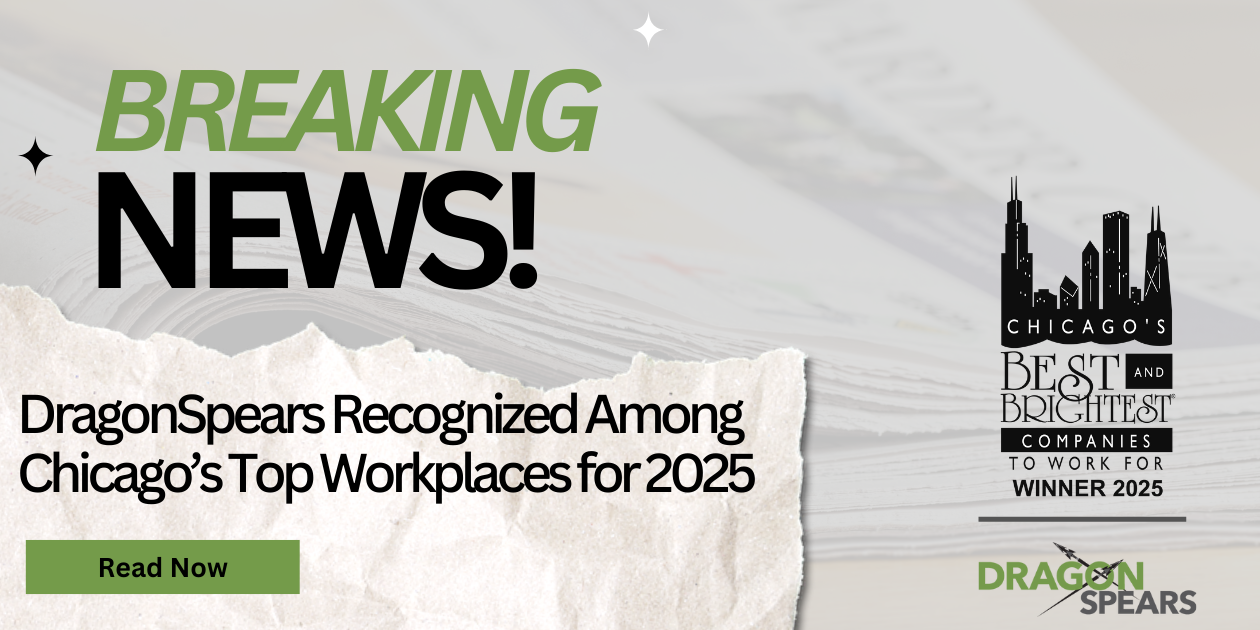 DragonSpears Recognized Among Chicago’s Top Workplaces for 2025 image